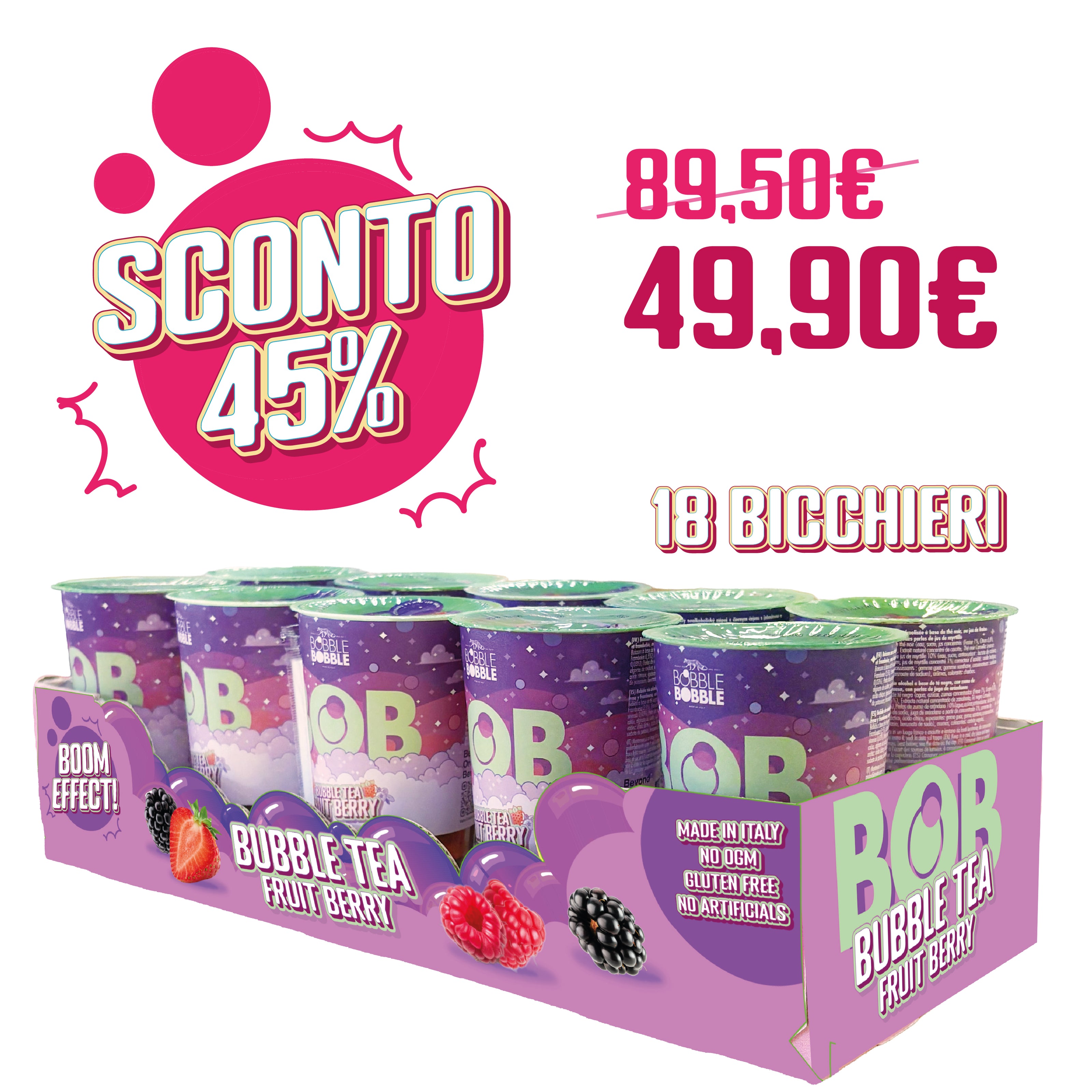 BOB - Confezione da 18 PROMO